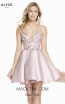 Alyce Paris 3886 Pink Alabaster Front Dress