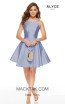 Alyce Paris 3925 French Blue Front Dress