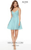 Alyce Paris 3932 Ice Blue Front Dress