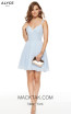 Alyce Paris 3936 Glacier Blue Front Dress