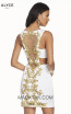 Alyce Paris 4083 Ivory Gold Back Dress