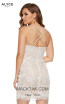 Alyce Paris 4225 Diamond White Malibu Back Dress