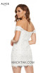 Alyce Paris 4228 Diamond White Back Dress
