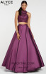 Alyce Paris 60063 Black Plum Dress