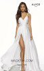 Alyce Paris 60453 Diamond White Front Dress