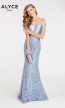 Alyce Paris 60495 French Blue Front Dress