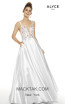 Alyce Paris 60504 Diamond White Front Dress