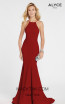 Alyce Paris 60551 Wine Front Dress