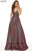 Alyce Paris 60567 Fuchsia Front Dress