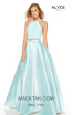 Alyce Paris 60614 Light Blue Front Dress