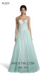 Alyce Paris 60617 Diamond White Sea Glass Front Dress