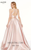 Alyce Paris 60620 French Pink Back Dress