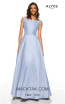 Alyce Paris 60622 French Blue Front Dress