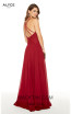 Alyce Paris 60639 Wine Back Dress