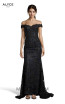 Alyce Paris 60651 Black Navy Front Dress