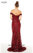 Alyce Paris 60651 Burgundy Back Dress