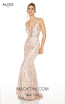 Alyce Paris 60657 Latte Chalk Front Dress