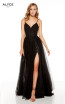 Alyce Paris 60685 Black Front Dress