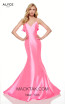 Alyce Paris 60705 Neon Pink Front Dress