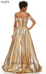 Alyce Paris 60723 Gold Back Dress
