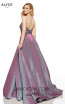Alyce Paris 60729 Purple Back Dress
