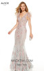 Alyce Paris 60738 Cashmere Rose Silver Front Dress