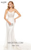Alyce Paris 60762 Diamond White Front Dress