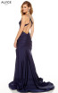 Alyce Paris 60769 Midnight Back Dress