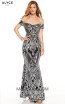 Alyce Paris 60814 Black Silver Front Dress