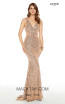 Alyce Paris 60816 Rose Gold Front Dress