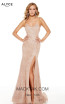 Alyce Paris 60817 Rose Gold Front Dress