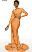Alyce Paris 60827 Tangerine Front Dress