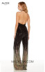 Alyce Paris 60837 Black Gold Back Dress