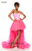 Alyce Paris 60860 Neon Pink Front Dress