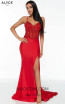 Alyce Paris 60862 Red Front Dress