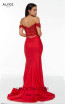 Alyce Paris 60863 Red Back Dress
