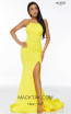 Alyce Paris 60864 Bright Yellow Front Dress