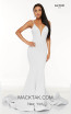 Alyce Paris 60865 Diamond White Front Dress