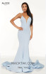 Alyce Paris 60865 Glacier Blue Front Dress