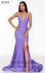 Alyce Paris 60866 Violet Front Dress