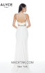 Alyce Paris 6711 Diamond White Back Dress