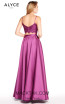 Alyce 60056 Aubergine Back