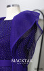 Amande Dark Purple Detail Dress 