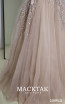 Amy Champagne A Line Dress