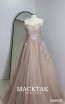 Amy Champagne Long Dress