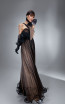 Ana Radu AR003 Black Brown Front Dress