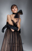 Ana Radu AR006 Black Brown Front Dress