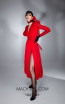 Ana Radu AR008 Red Front Dress