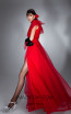 Ana Radu AR009 Red Side Dress