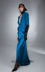 Ana Radu AR023 Turquoise Side Dress